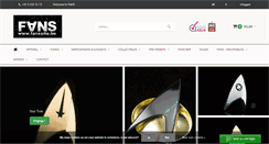 Desktop Screenshot of fanssite.be